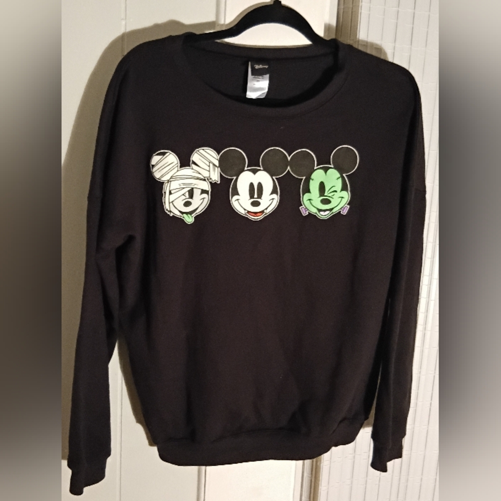 Disney Mickey Halloween Crew Neck